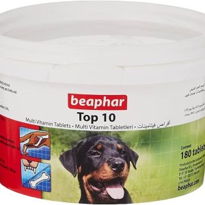 قرص مولتی ویتامین سگ بیفار مدل Top 10 تعداد 180 عددی
